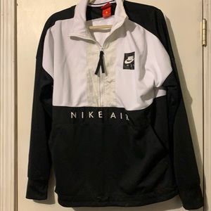 Nike hoodie has one tiny stain and missing the drawstring at the bottom